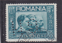 PERFIN,PERFORES ,KING MIHAI CAROL AND FERDINAND,VERY RARE!   ROMANIA. - Perfins