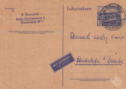 00223 Postal De Berlin 1957 - Privé Postkaarten - Gebruikt