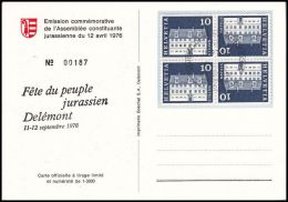 Switzerland 1976, Card - Brieven En Documenten