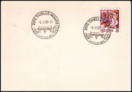 Switzerland 1988, Card - Briefe U. Dokumente