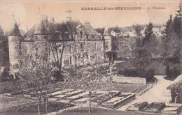 CPA MARSEILLE EN BEAUVAISIS Le Château - Marseille-en-Beauvaisis