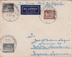 00260 Berlin A Calella-Barcelona 1959 - Storia Postale