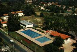 CPSM  Lot De 2  (40)       SABRES   -    Vue Aérienne - La Piscine  Et L'Eglise  - - Sabres