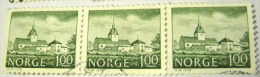 Norway 1978 Austrat Manor 1kr X3 - Used - Oblitérés