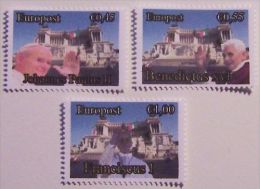 Nederland  2013 Stadspost  2 Pausen  2 Popes    Serie  Postsfris/neuf/mnh - Neufs