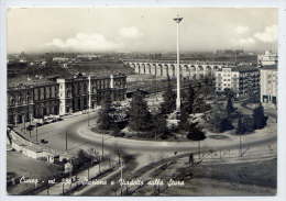 Italie--CUNEO---Stazione E Viadotto Sulla Stura- Gare Et Viaduc  Cpsm 10 X 15  éd Ditta Cagliari - Cuneo