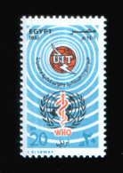 EGYPT / 1981 / UN'S DAY / MEDICINE / UIT / WHO / MNH / VF . - Unused Stamps