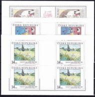 ** Tchéque République 1993 Mi Klb. 26-7+29, (MNH) - Blocks & Sheetlets