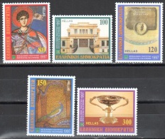 Greece 1997 -  Art Fresco, Relief   Mi.1937-1941  MNH (**) - Ongebruikt