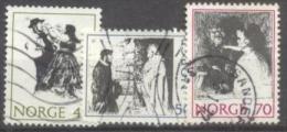 1971 Folk Tales I Mi 630-2 / Facit 662-4 / Sc 579-81 / YT 586-8 Used / Oblitéré / Gestempelt [hod] - Used Stamps