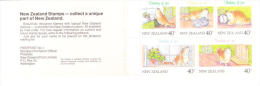 New Zealand 1991 Thinking Of You Booklet Pane Of 5 MNH - Nuovi