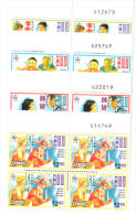 Hong Kong 1995 Movie Stars Bruce Lee Blk Of 4 MNH - Unused Stamps