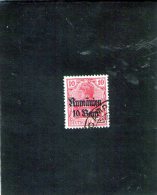 1918 - OCCUPATION ALLEMANDE  Mi No 9  (2 EURO/MICHEL) - Ocupaciones