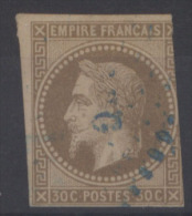 #45# COLONIES GENERALES N° 9 Oblitéré En Bleu SNG (Sénégal ) - Napoléon III
