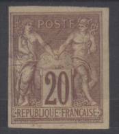 #45# COLONIES GENERALES N° 34 Oblitéré Cachet Violet - Sage