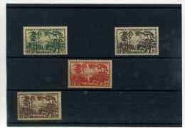- FRANCE . GUINEE 1938/40 . SUITE DE TIMBRES . - Unused Stamps