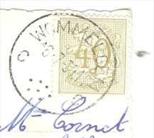 WOMMELGEM 1939 - Groeten Uit ANTWERPEN - Postmarks - Points