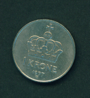 NORWAY - 1977 1k Circ. - Norvège