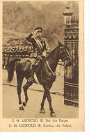 BELGIQUE  - S.M LEOPOLD  III- ROI Des BELGES- -  Z.M. LEOPOLD  III KONNING DER BELGEN- A CHEVAL - Verzamelingen & Kavels