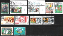 UNO Wien 1987 MiNr.68 - 78 O Gestempelt Kompletter Jahrgang  ( D954) Günstige Versandkosten - Used Stamps