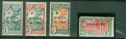 FC INI02 - Inini Poste YT N° 1 2 4 24 Neufs * - Unused Stamps