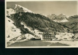 Walsertal Alpenkurhaus Bahnstation Oberstdorf Mittelberg 3.1.1934 Vorarlberg - Kleinwalsertal