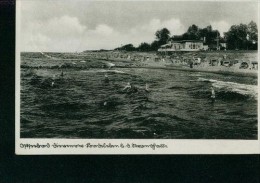 West Dievenow Auf Wollin Strandleben Haus Sw 7.1.1941 Feldpost 4. Ausb. Komp. - Pommern