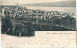 Wädenswil - Vom Schloss Aus Gesehen            1900 - Wädenswil