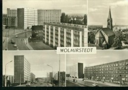 Wolmirstedt Neubaugebiet Geschwister-Scholl-Straße Plattenbauten 1972 - Wolmirstedt