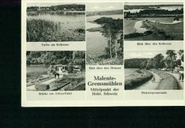 Malente Gremsmühlen MB Brücke 5-Seen-Fahrt Diekseepromenade Kellersee 17.8.1954 - Malente-Gremsmühlen