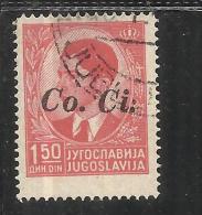 OCCUPAZIONI ITALIANA ITALY ITALIA LUBIANA 1941 Co. Ci. 1,50 D USED - Ljubljana