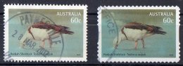 Australia 2012 Waterbirds 60c Shelduck Both Forms Used - Oblitérés