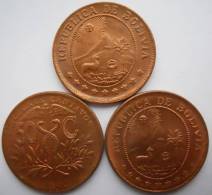 Bolivie Bolivia 50 Centavos 1942 Km 188a.1 UNC (prix Pour Une Monnaie) - Bolivie