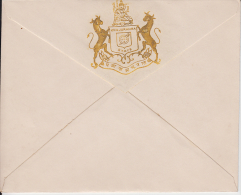 KHAJURAHRA  State India  Monogram Envelope #  49885 - Autres & Non Classés