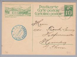 Heimat SO Grenchen-Nord BLS 1926-11-26 Bahnstations-Absender-O - Entiers Postaux