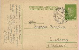 Carte Postale - Požarevac, 29.8.1953., Yugoslavia - Storia Postale