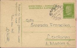 Carte Postale - Požarevac, 30.6.1953., Yugoslavia - Storia Postale