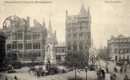 BIRMINGHAM - Chamberlain's Square - Animée - Birmingham