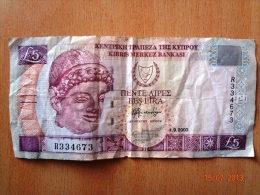 Cyprus 2003 5 Pounds Used - Zypern