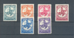 LUXEMBURGO.   YVERT 252/57 * - Unused Stamps