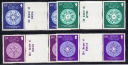 Z733 - ANTARTIC 1986 , Serie N. 156/159  *** MNH . Coppie Con Ponte . - Ungebraucht