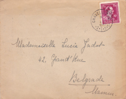 724N  (-10% Locale Opdruk)  Op Brief Met Stempel CHATELINEAU - 1946 -10%