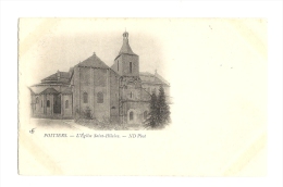 Cp, 86, Poitiers, L'Eglise St-Hilaire - Poitiers