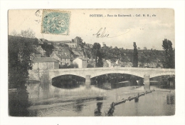 Cp, 86, Poitiers, Pont De Rochereuil, Voyagée - Poitiers