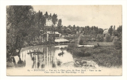 Cp, 86, Poitiers, Vue Sur Le Clain Prise Du Pont Neuf, Voyagée 1929 - Poitiers