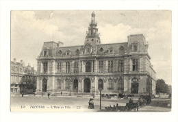 Cp, 86, Poitiers, L'Hôtel De Ville - Poitiers