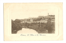 Cp, 86, Poitiers, Le Clain  Et Les Casernes, Voyagée 1910 - Poitiers