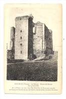 Cp, 86, Beaumont, Le Château, Ruines Du Donjon, Vue Prise à L'Est, écrite - Other & Unclassified