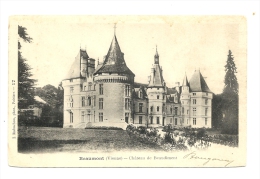 Cp, 86, Beaumont, Château De Beaudiment - Autres & Non Classés