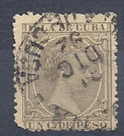 130605523  COLCU  ESP.   EDIFIL Nº  124 - Kuba (1874-1898)